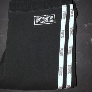 black vs pink leggings